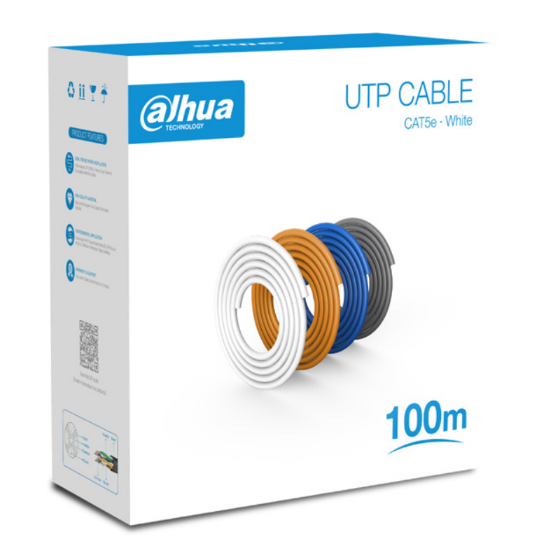 Dahua Cable UTP y FTP para cámaras de seguridad SSTT - PFM920I-5EU-U-100