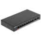 Switch POE Dahua para CCTV Red SSTT - DH-PFS3010-8ET-96 - Imagen referencial
