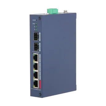 Switch POE Dahua para CCTV Red SSTT - CHS4206-4ET-90 - Imagen referencial