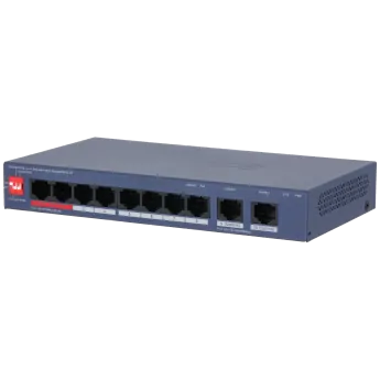 Switch POE Dahua para CCTV Red SSTT - CS4010-8ET2GT-110 - Imagen referencial
