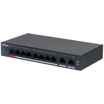 Switch POE Dahua para CCTV Red SSTT - CS4010-8GT-110 - Imagen referencial