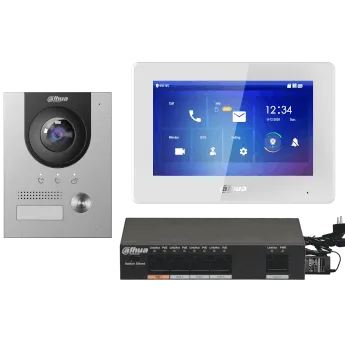 Dahua kit de videoporteros para Cámaras seguridad HDCVI SSTT - KTP04(F) - Imagen referencial