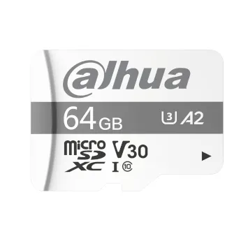 Memoria Micro SD Dahua para Cámaras seguridad SSTT - TF-P10064GB - Imagen referencial