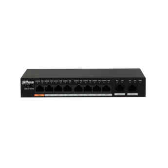 Switch POE Dahua para CCTV Red SSTT - DH-PFS3010-8ET-96 - Imagen referencial