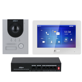 Dahua kit de videoporteros para Cámaras seguridad HDCVI SSTT - KTP04(S) - Imagen referencial