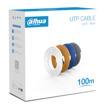 Dahua Cable UTP y FTP para cámaras de seguridad SSTT - PFM920I-6UN-C-100 - Imagen referencial