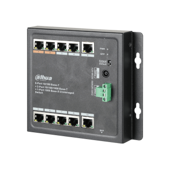 Switch POE Dahua® para CCTV Red SSTT - PFS3111-8ET-96-F - Imagen referencial